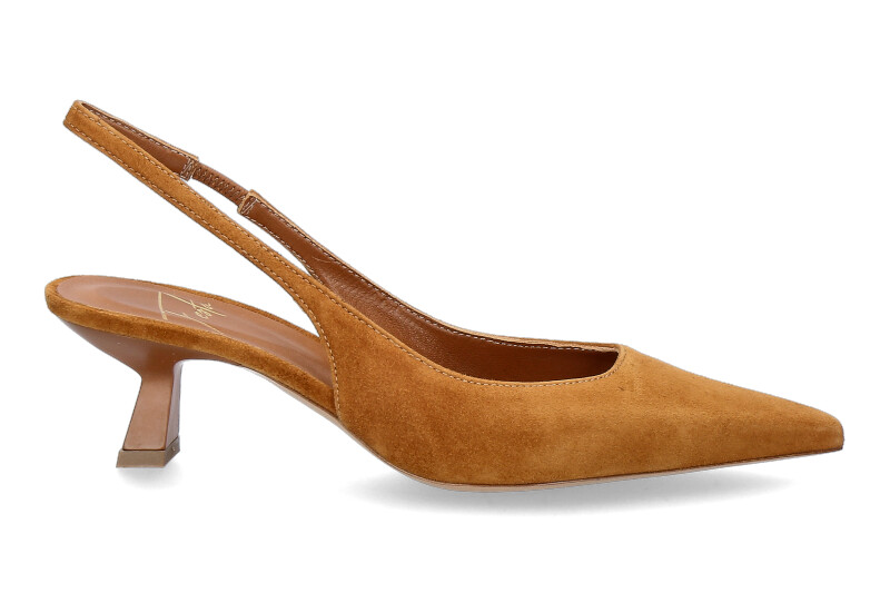 Roberto Festa sling pumps ARABEL CAMOSCIO WOOD