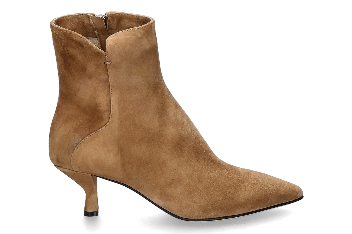 Pomme d'Or ankle boots HENRIETTE CAMOSCIO- toffee/ brown