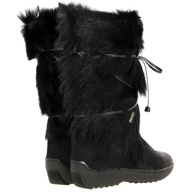 oscar goat fur boots