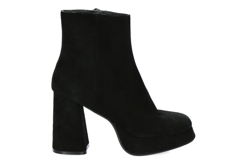 Roberto Festa platform ankle boots NOSSA CAMOSCIO NERO