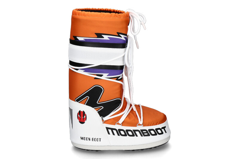 Moon Boot snow boot RETROBIKER M-PATCH- orange/ white