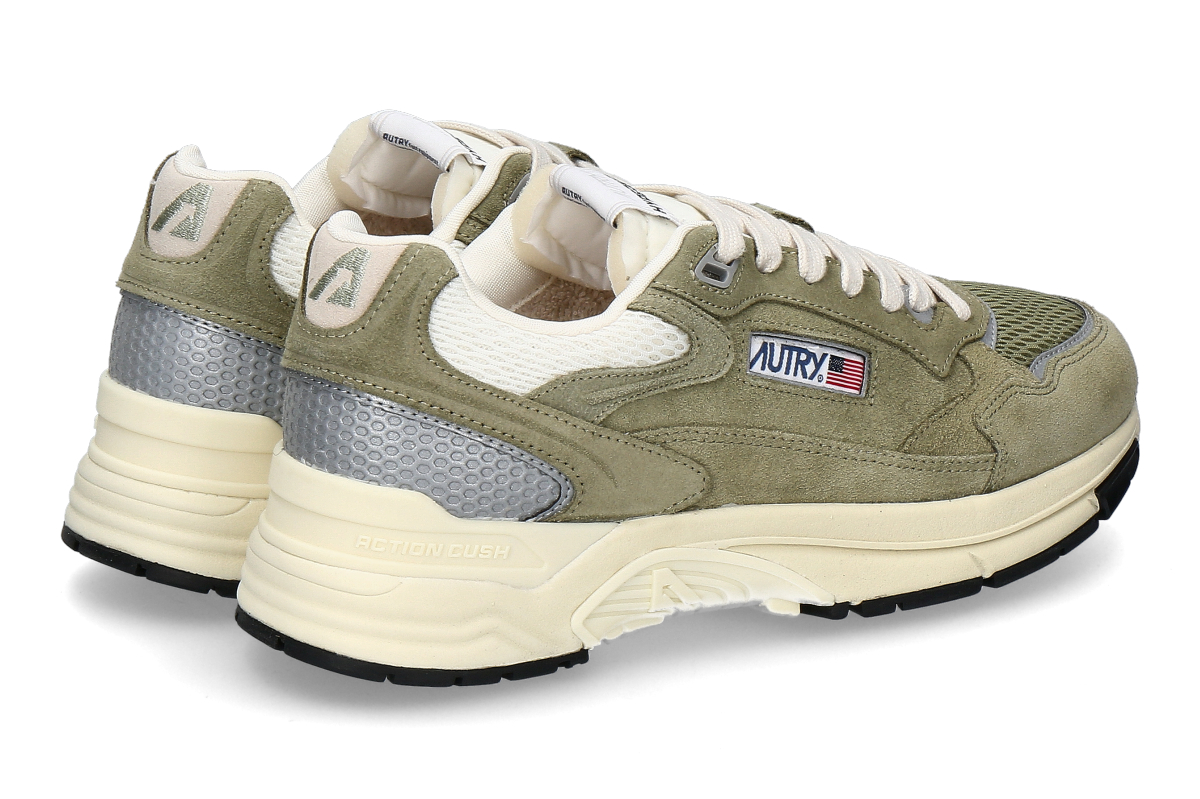 Autry Herren- Sneaker HYPERWAY LOW SUEDE MESH UM14- grün_136200048_2