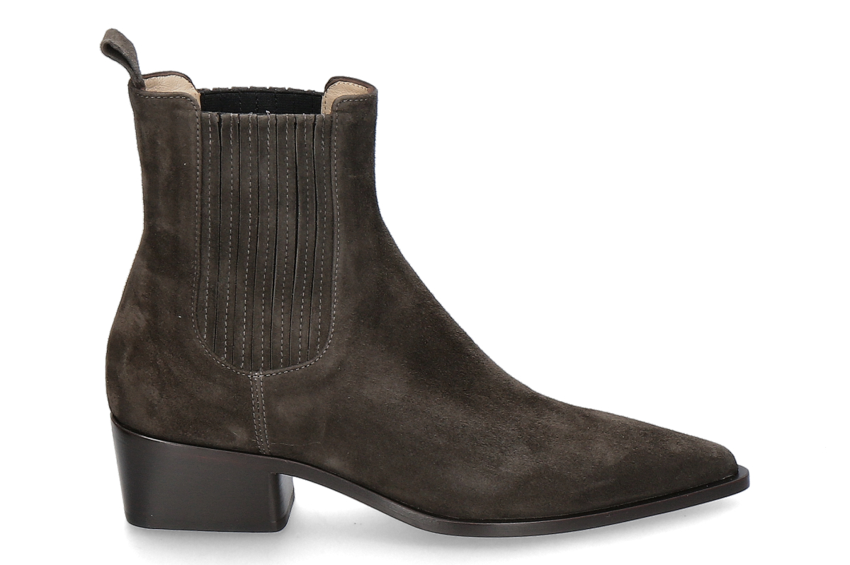 Pomme d'Or chelsea boot ELYSE REVERSE- dusty brown