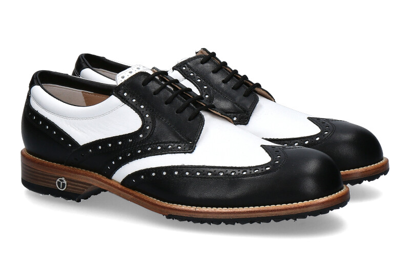 Tee Golf Shoes men's - golf shoe TOMMY VITELLO WP NERO BIANCO
