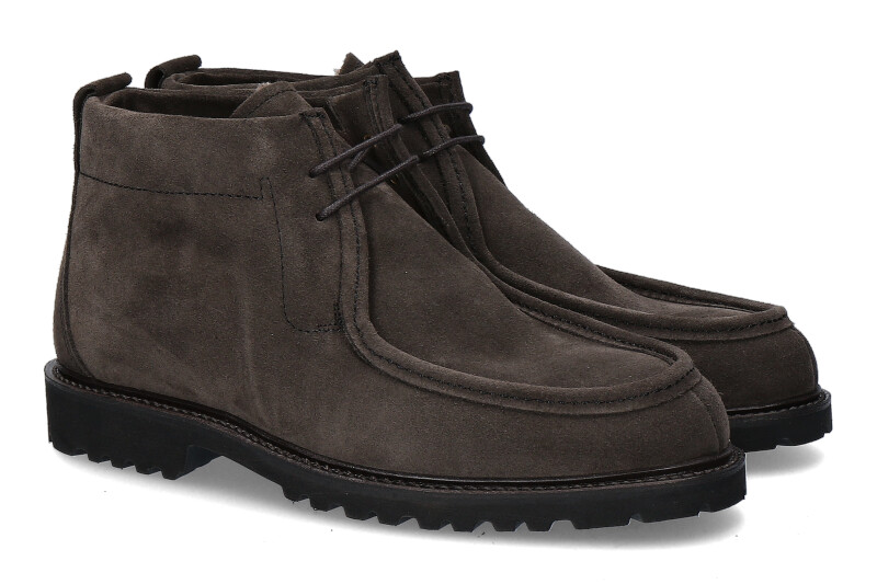 Ludwig Reiter lace-up ankle boots lined TOURING BOOT MOCCA