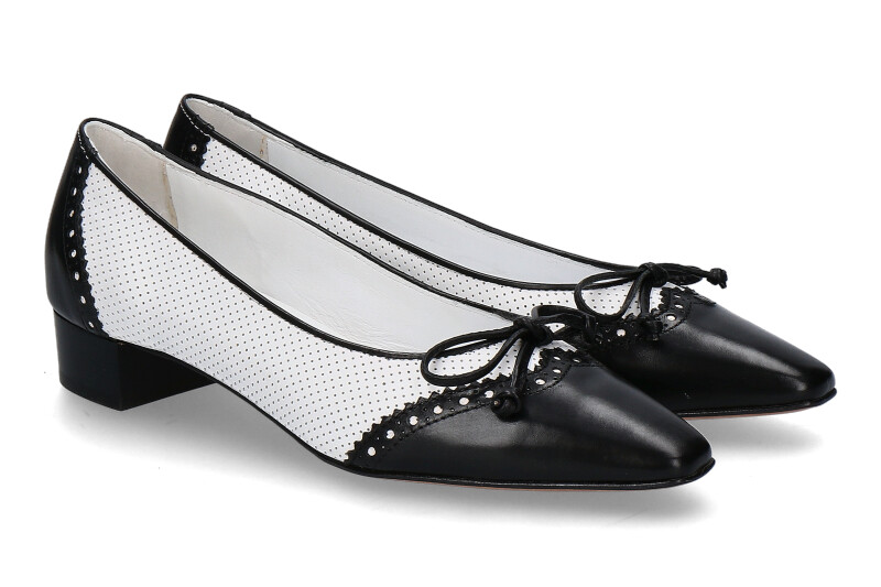 Maretto pumps BIANCO NERO