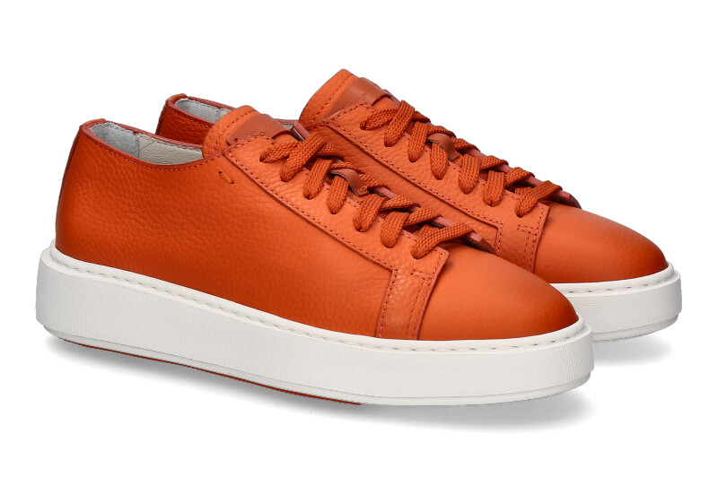 Santoni Damen- Sneaker CLEAN ICON- orange