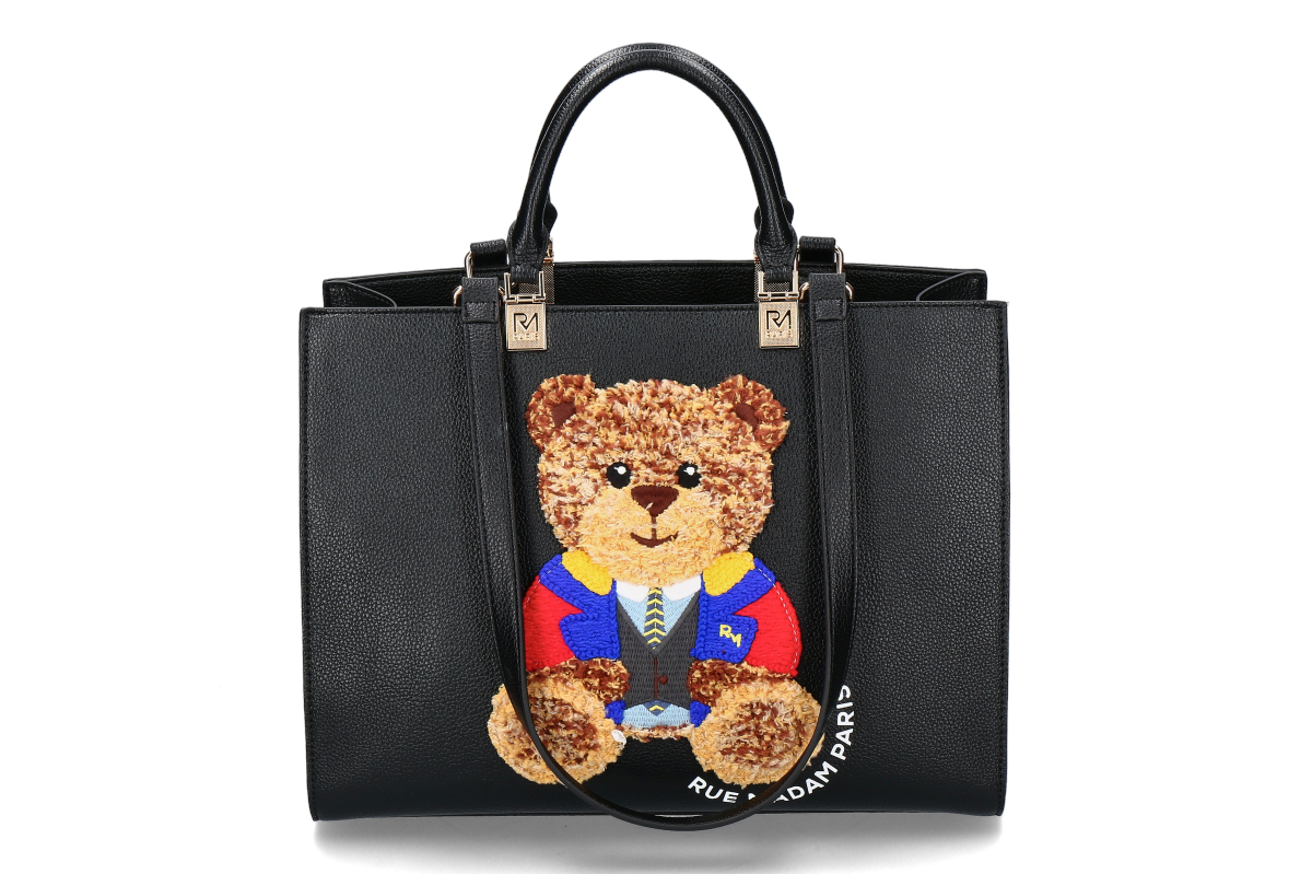 Rue Madam bag MARVIN TOTE - black/black