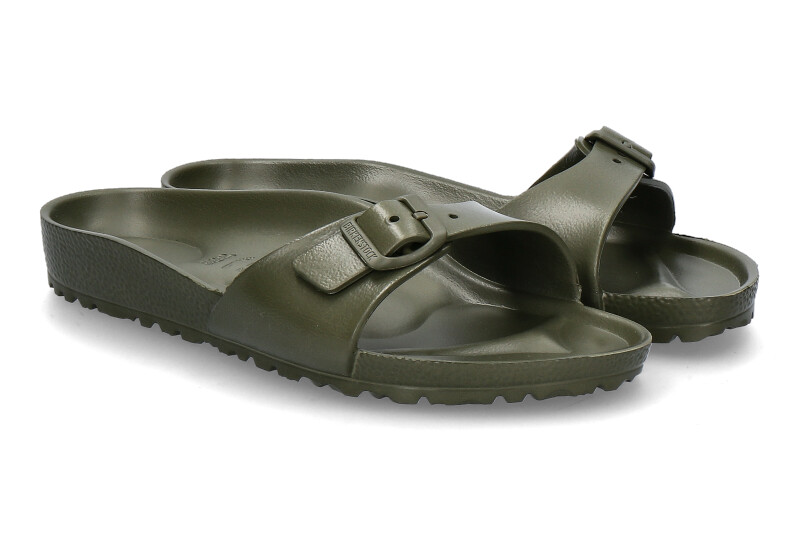 Birkenstock mule MADRID EVA NARROW WIDTH- khaki/dark green