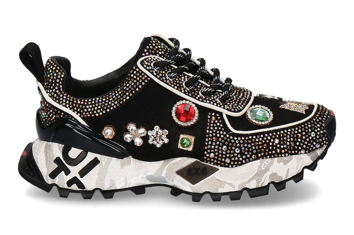 Exé women's- sneaker FAB- black/ multicolor