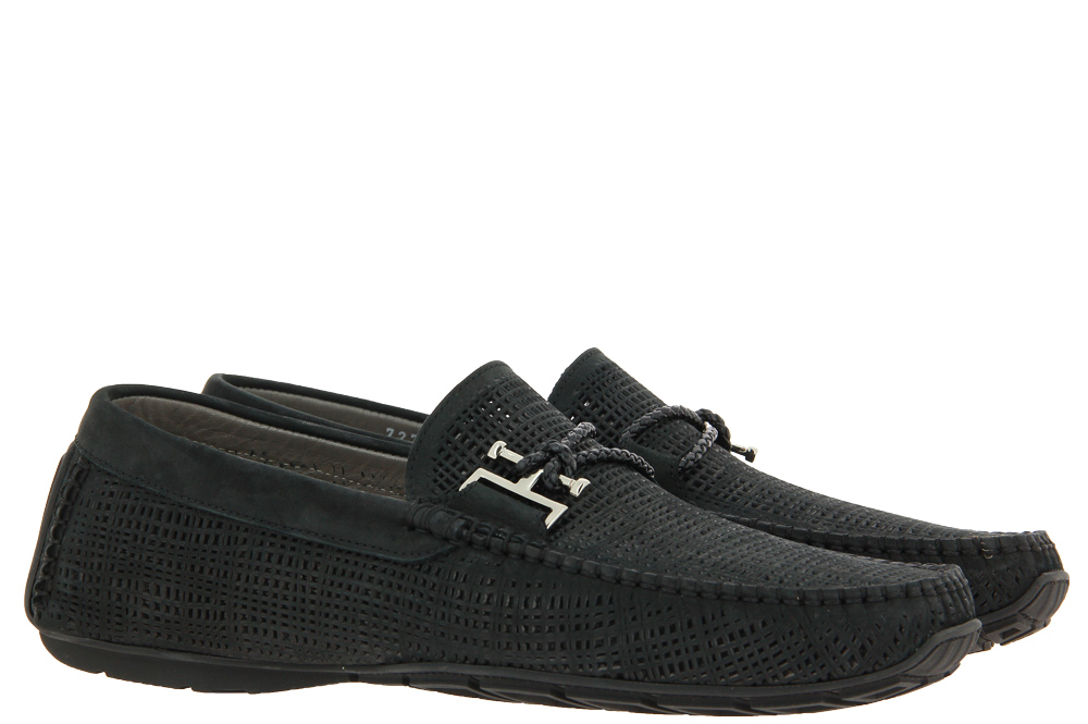 Aldo Bruè moccasin NABUK SOFT NERO ACC