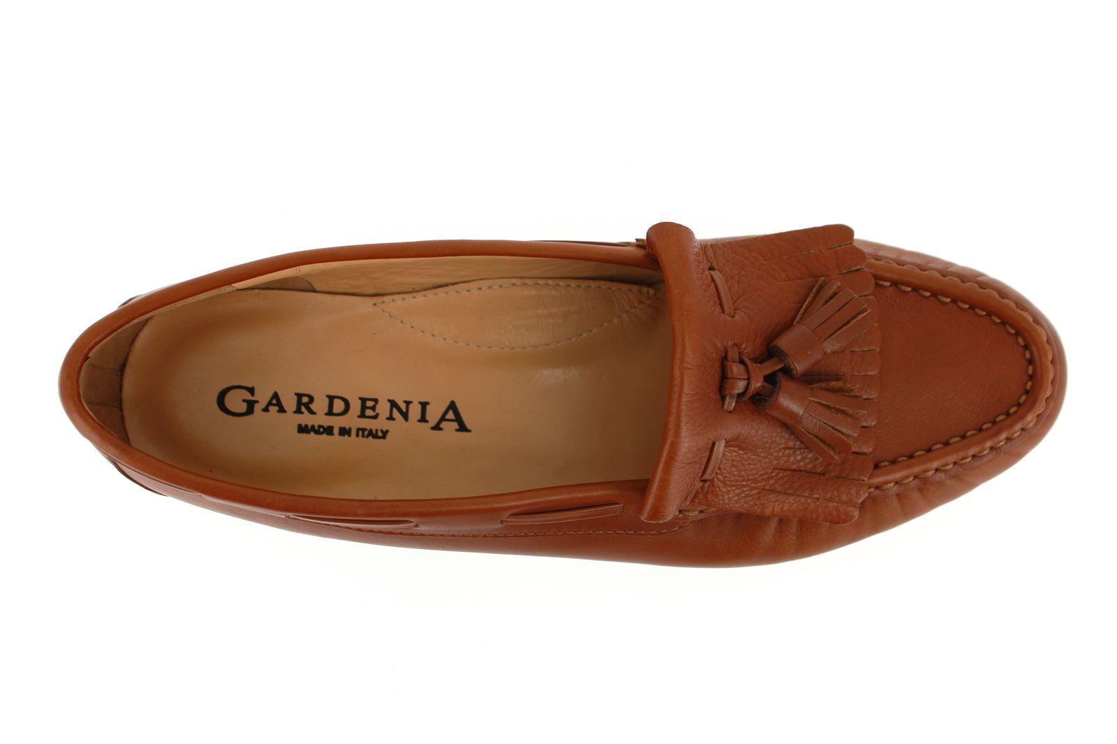 Gardenia Moccasin NAPPA COGNAC