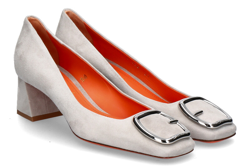 Santoni pumps MARTA VELOURS- beige