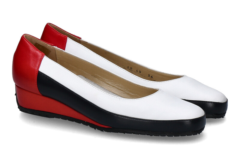 Bagnoli loafer BIANCO ROSSO BLU