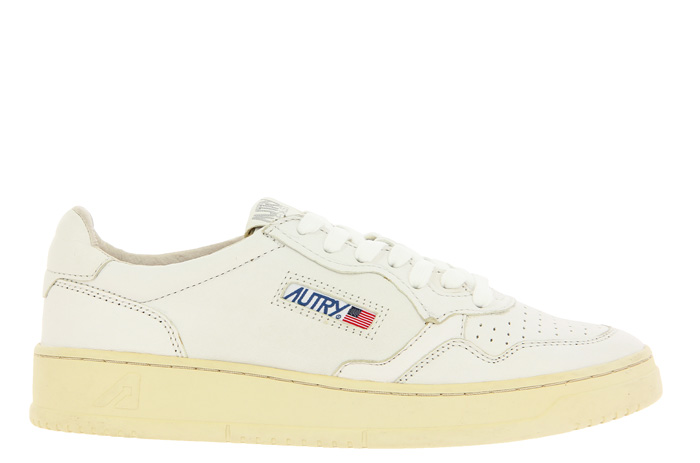 Autry sneaker LOW MAN GOAT WHITE
