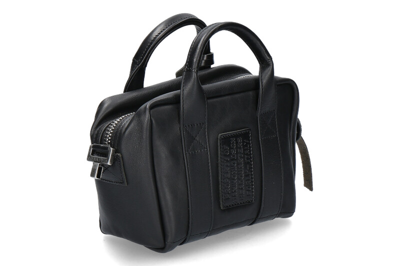 Manikomio shoulder bag MONOCHROME ICON- black