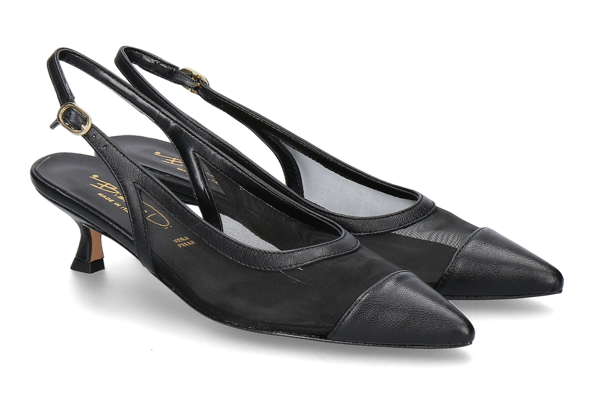 Bianca Di Slingpumps S509 ZANZA NAPPA- nero/ schwarz