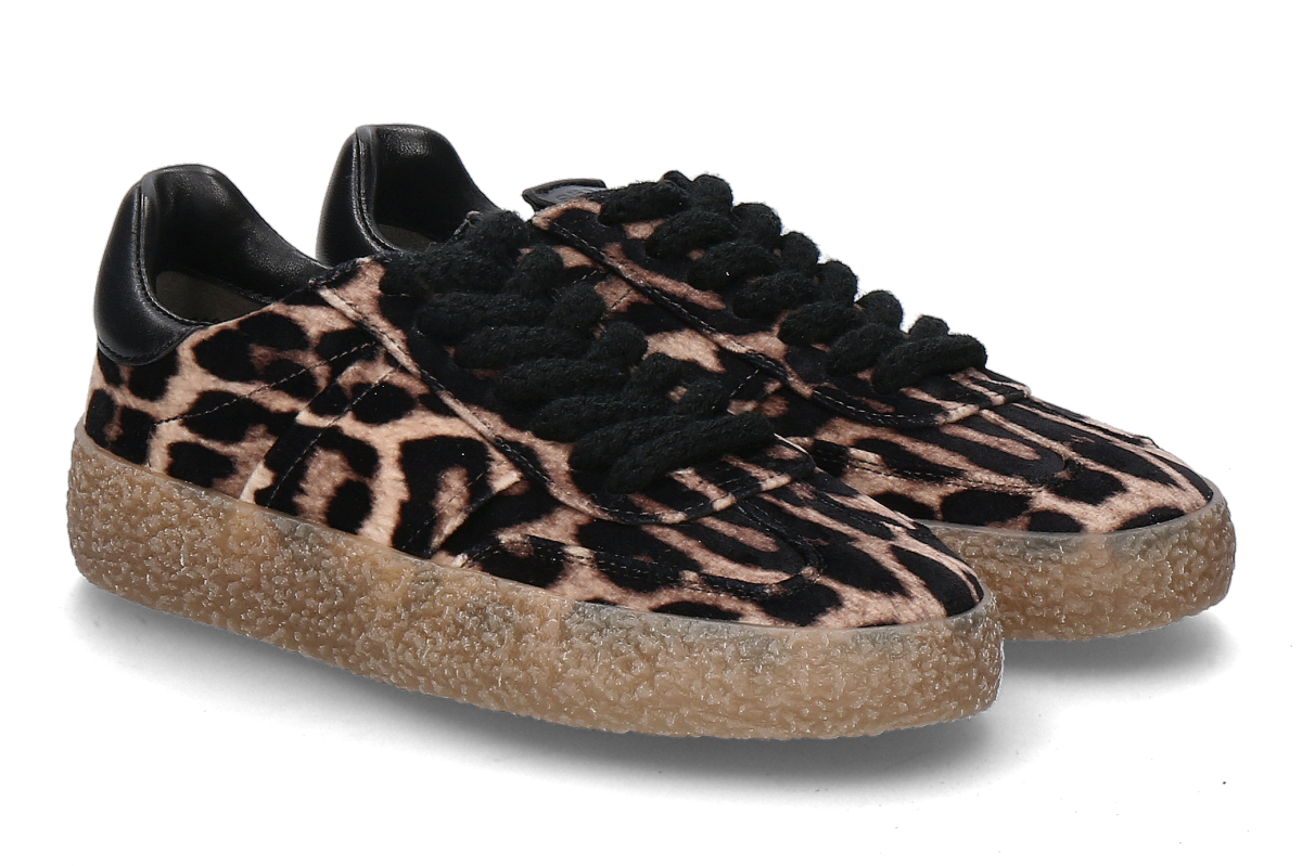 Kennel & Schmenger PIT VELVET LEO trainers – camel/black Kennel & Schmenger PIT VELVET LEO trainers – camel/black