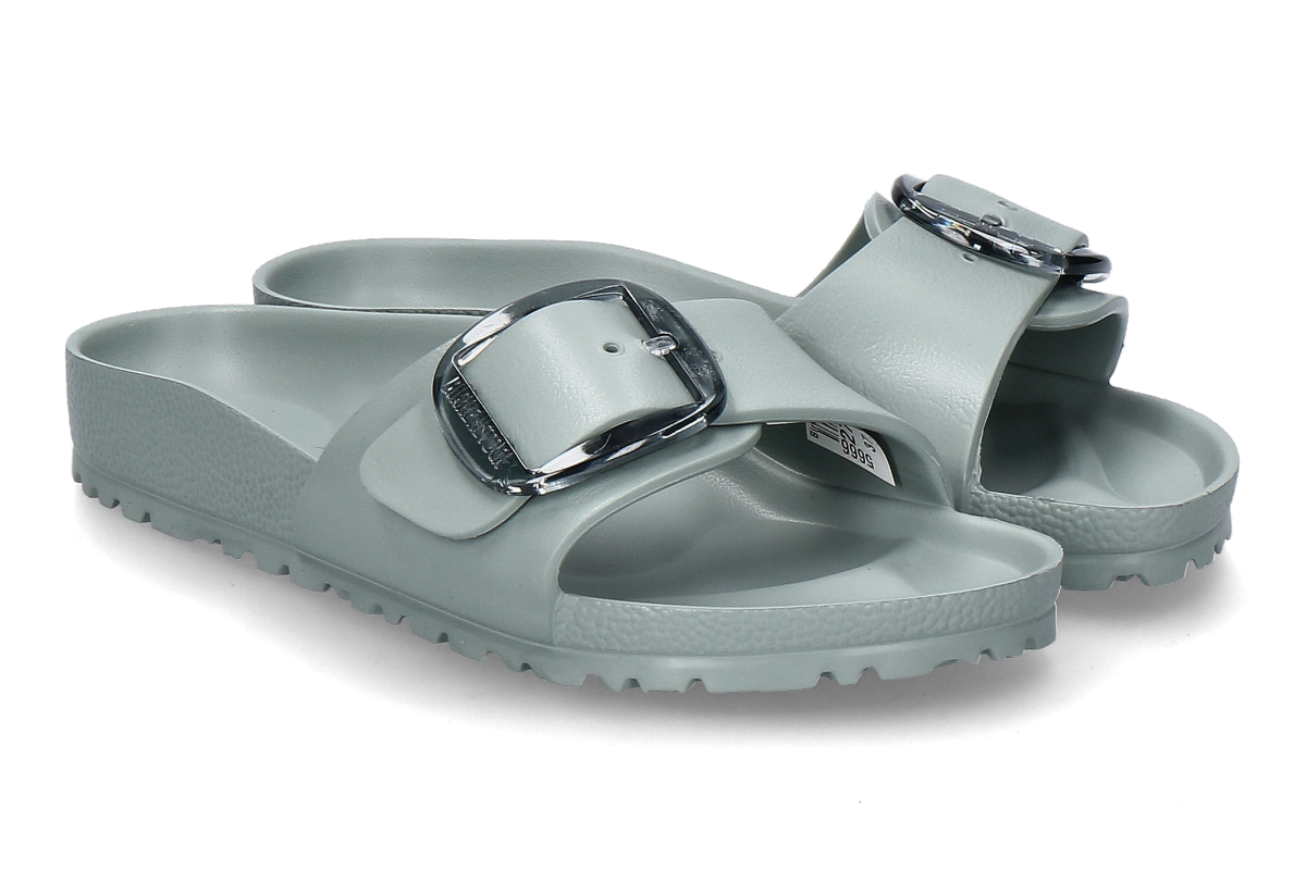 Birkenstock women's- mules MADRID BIG BUCKLE EVA- pure sage/ green