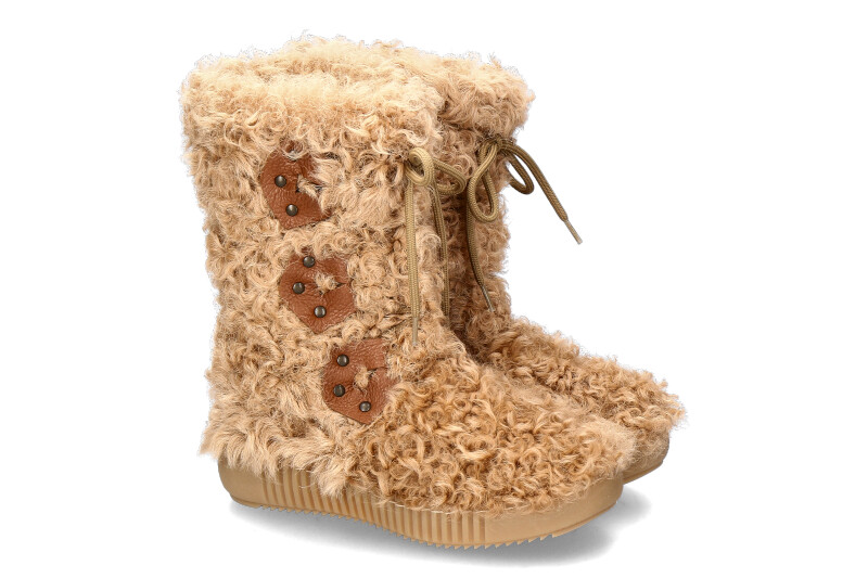 Oscar Sport fur boots ROSITA BEIGE