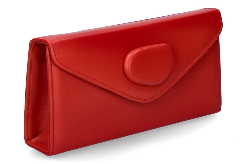 Brunate clutch NAPPA RUBY RED