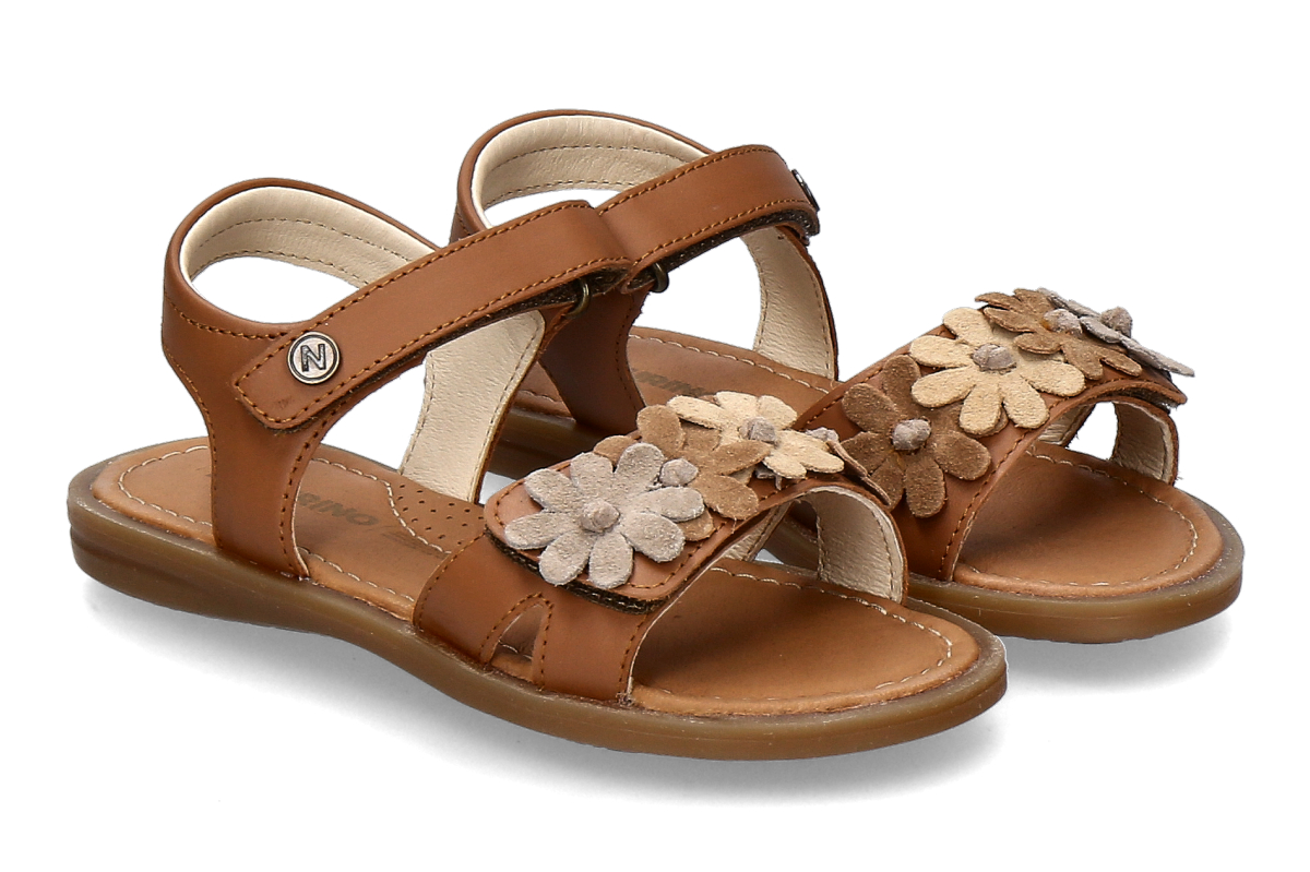 Naturino Girls- Sandal NINDY- cognac/ brown