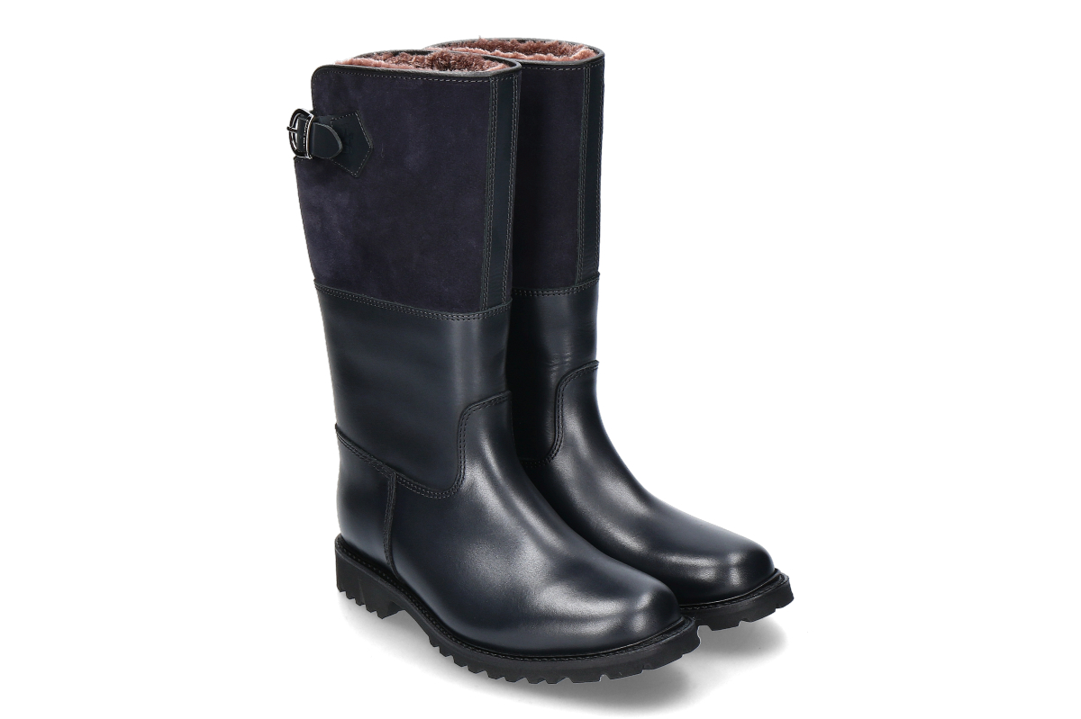 Ludwig Reiter women's lined boots MARONIBRATERIN – mocha brown/wine red/autumn red