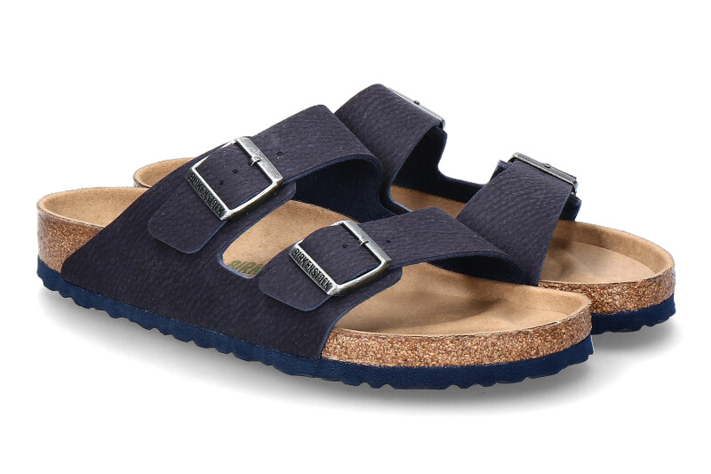 Birkenstock mules ARIZONA NORMAL DESERT DUST- indigo blue