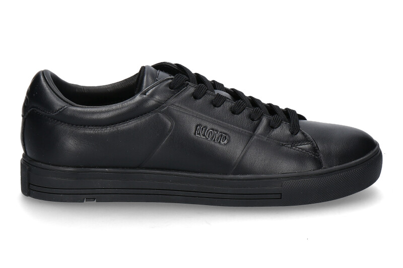 Lloyd Herren- Sneaker COURT CALF- black/schwarz 
