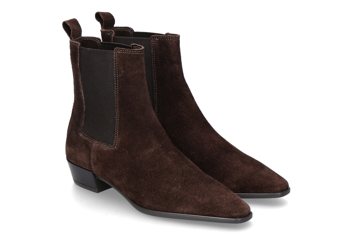 Copenhagen Studios women's chelsea boot CPH294- chocolate/ dark brown