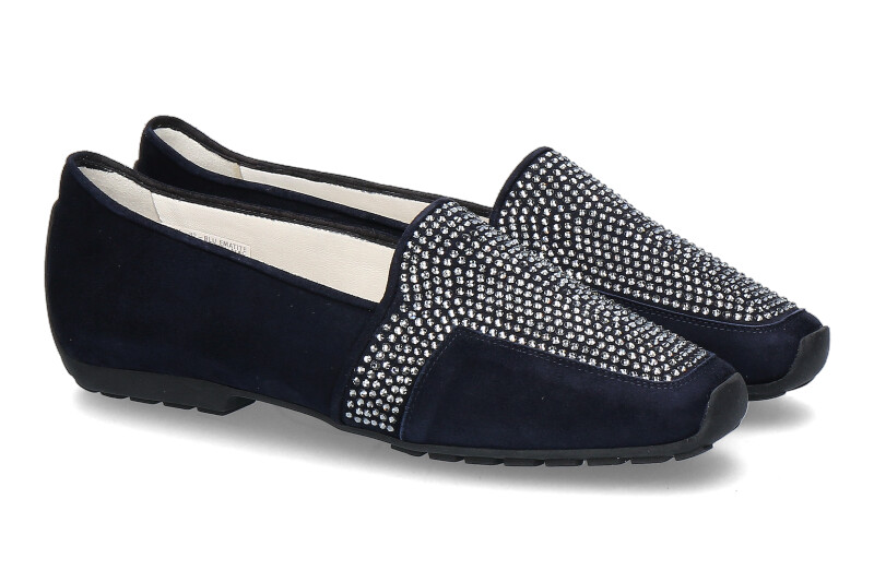 Mania slipper CAMOSCIO BLU