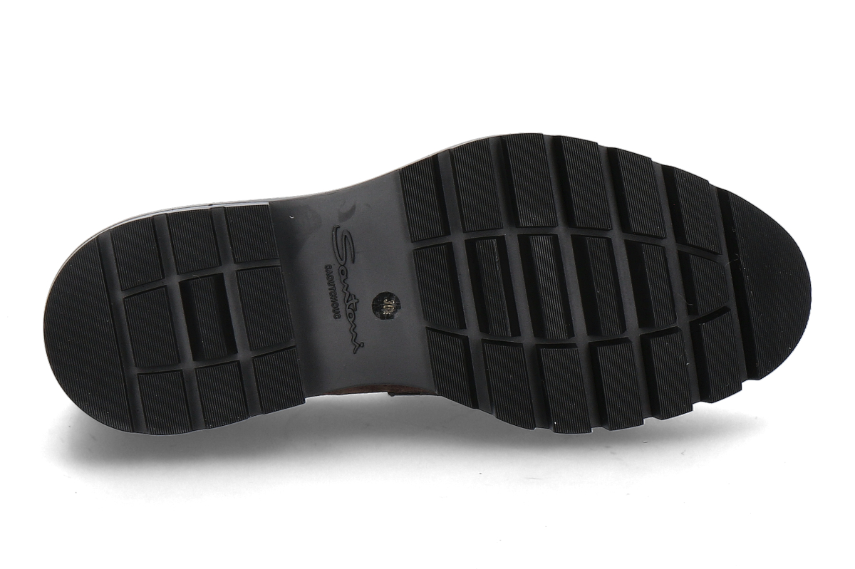 Santoni Damen Loafer REGINA VELOURS dark brown_242300147_4 Santoni Damen Loafer REGINA VELOURS dark brown_242300147_4