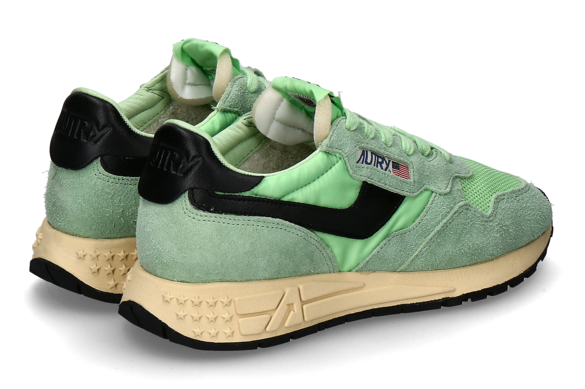 Autry Herren- Sneaker REELWIND SUEDE NYLON UT40- pistacchio_132700028_2