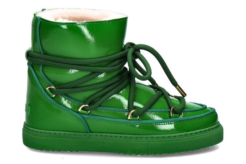 INUIKII boots lined FULL LEATHER NAPLACK GREEN