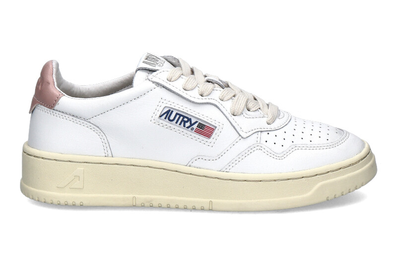 Autry sneaker LOW WOMAN WHITE PINK