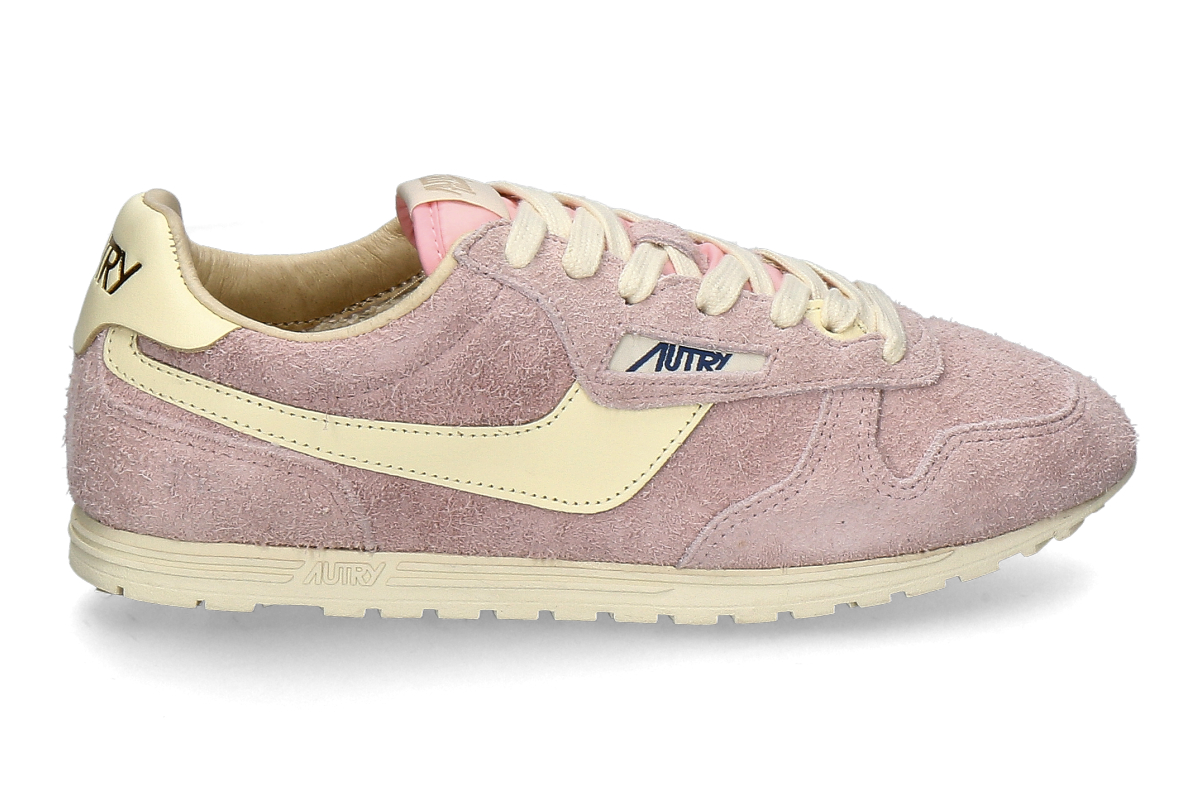 Autry women's- sneaker WINDSPIN SUEDE UB11- rosemary/ pink