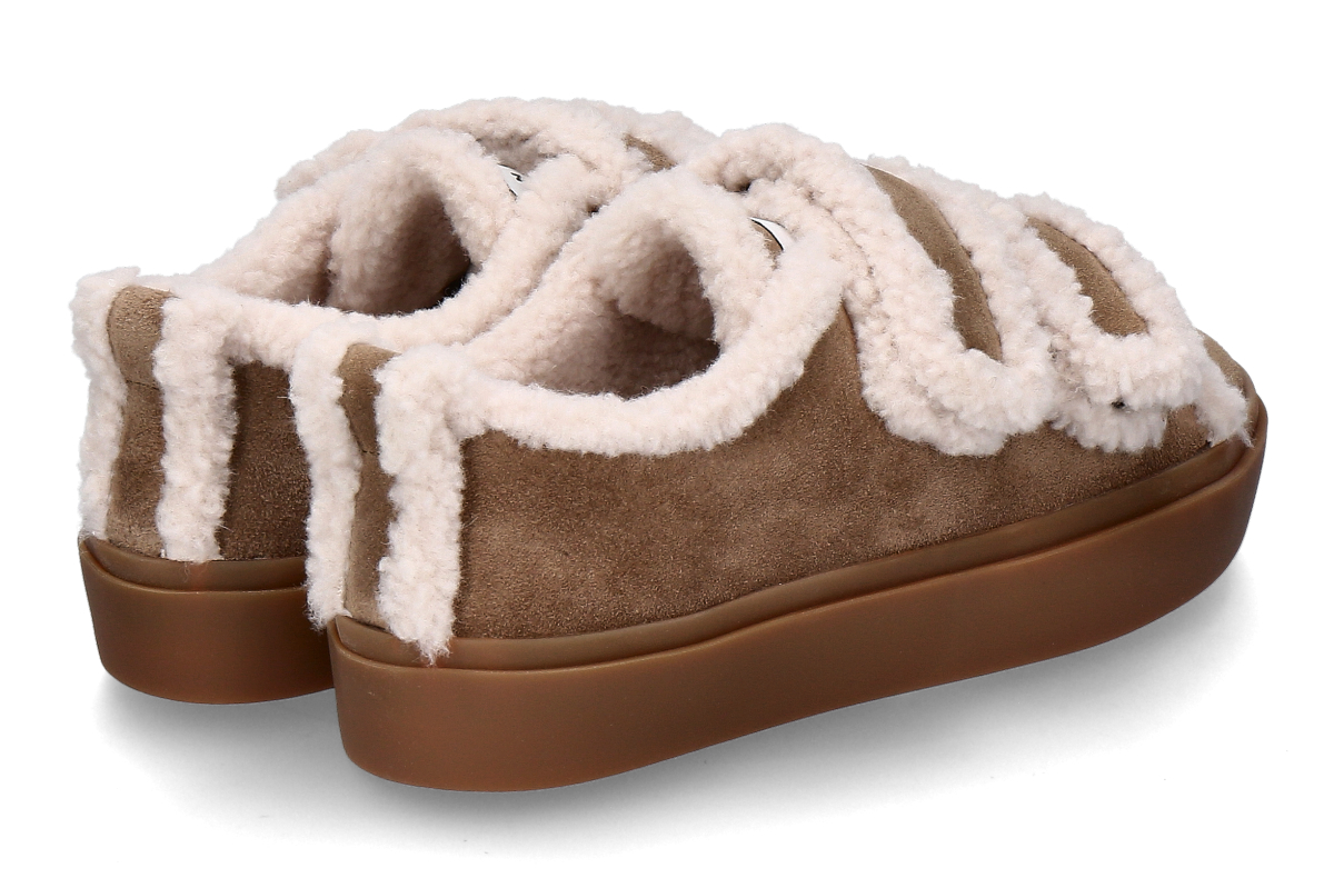 Inuikii Damen- Sneaker gefüttert LOW VELCRO- light beige_238400030_2