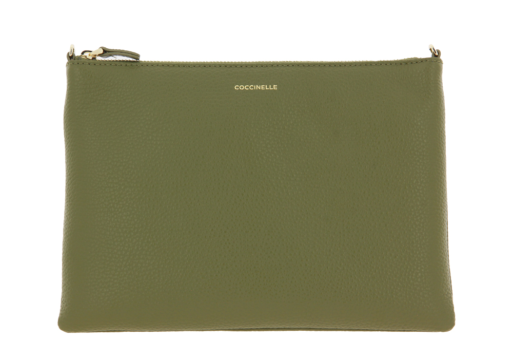 Coccinelle clutch MINI BAG CROSSBODY OLIVE Coccinelle clutch MINI BAG CROSSBODY OLIVE