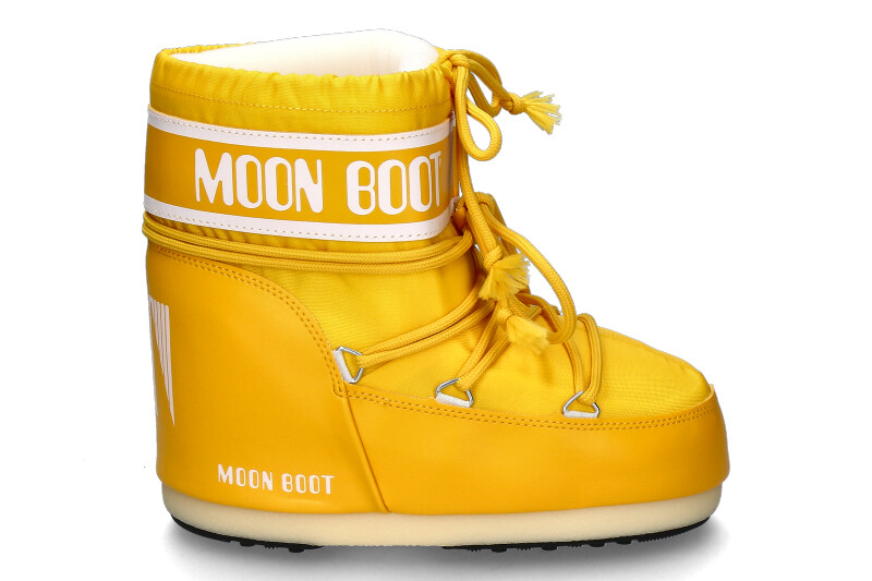 Moon Boot snow boot ICON LOW NYLON- yellow