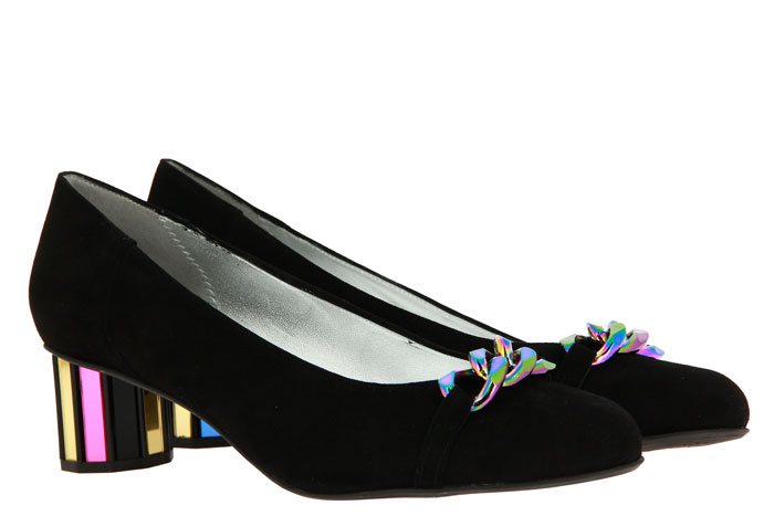 Azuree Cannes pumps RODOVA VELOURS NOIR 