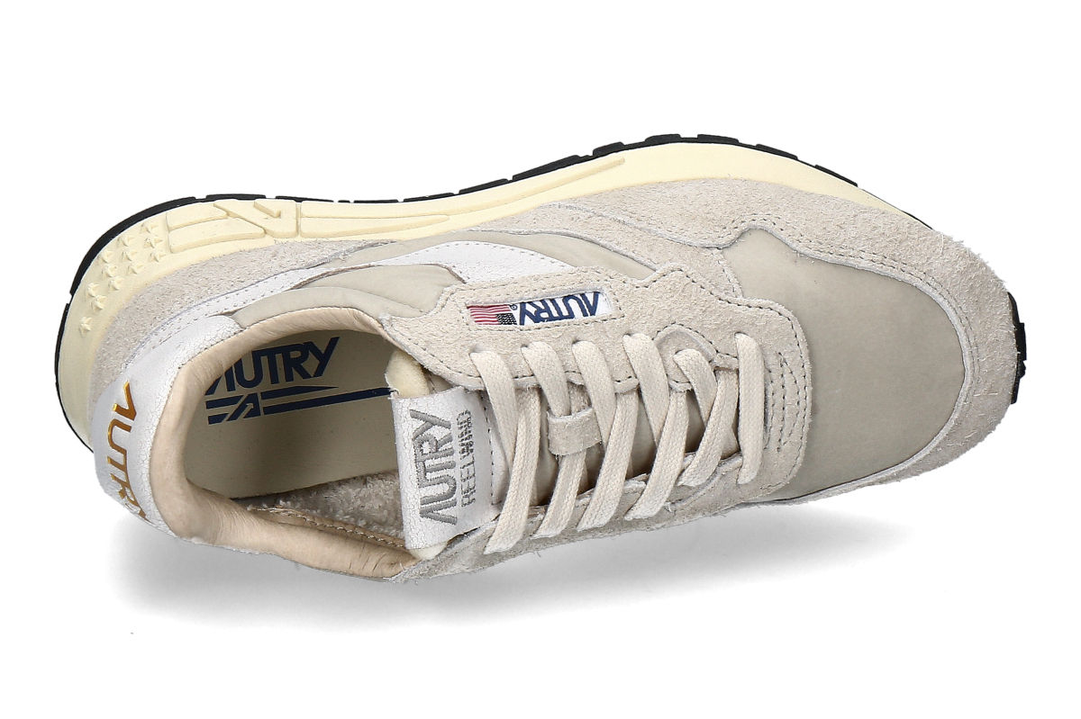 Autry Damen- Sneaker REELWIND NYLON NC36- white-pelican beige_232900534_4