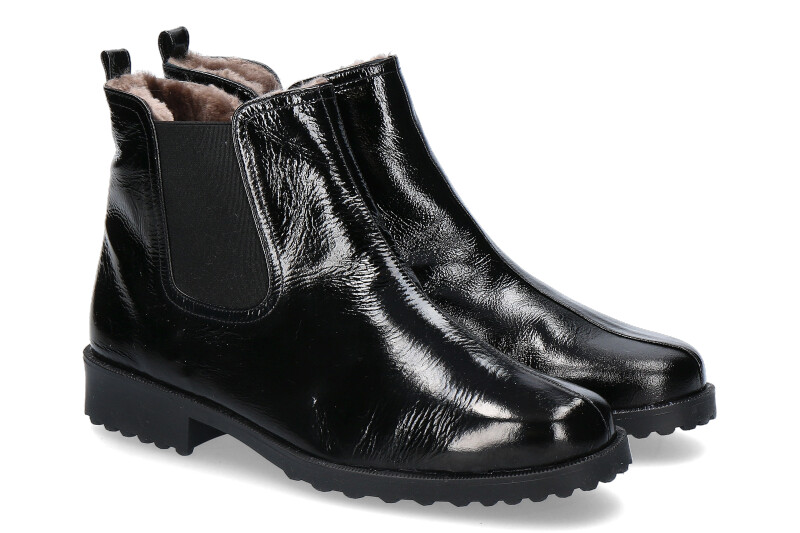 Brunate ankle boots lined DANY SOFTLACK NERO