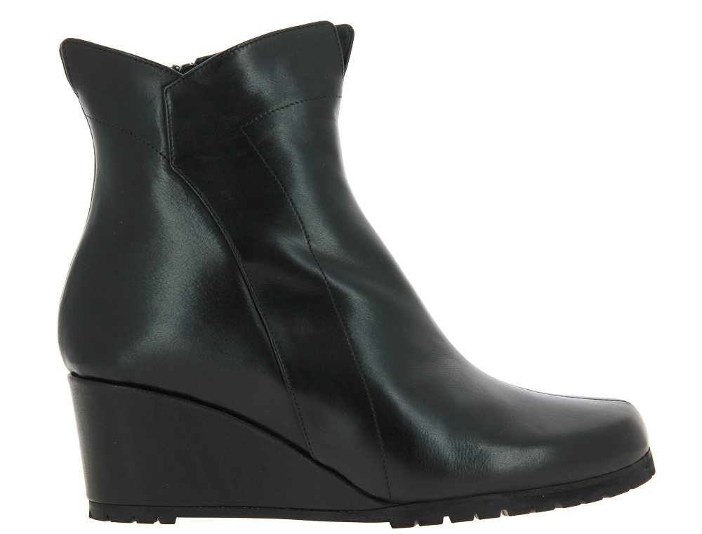 Thierry Rabotin wedge ankle boots lined TRIS NERO