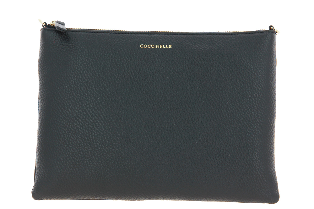 Coccinelle Clutch MINI BAG GRAIN BLACK