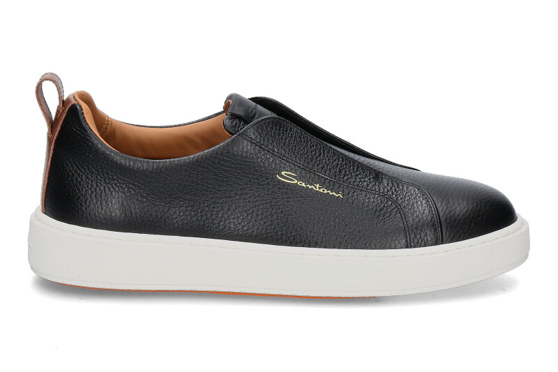 Santoni men's sneaker CLEANIC SOFT- schwarz