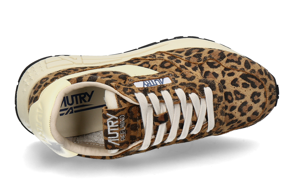 Autry Damen- Sneaker REELWIND SUEDE UJ02- leopard_232900525_4