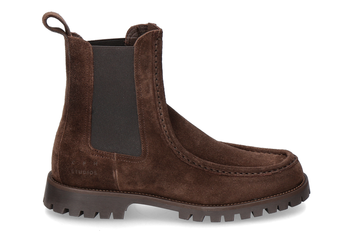 Copenhagen Studios women's chelsea boot CPH845- chocolate/ dark brown