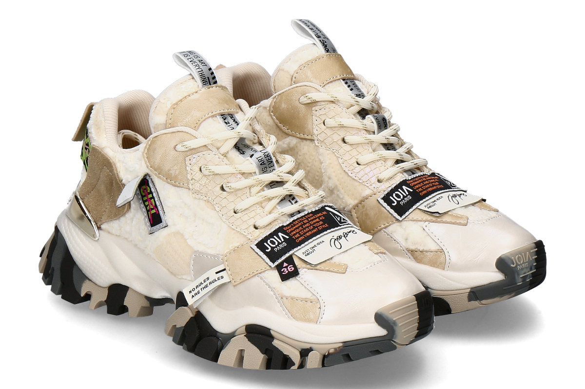 Joia Paris women's- sneaker LABEL- beige/ white