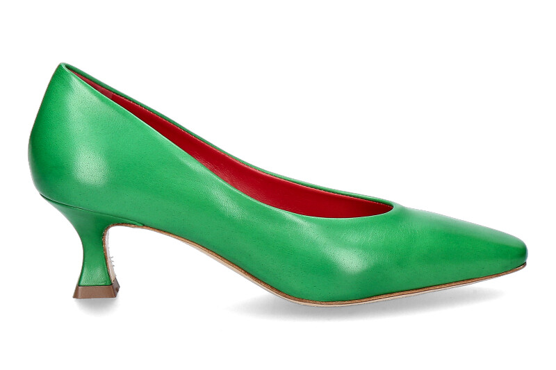 Pas de rouge pumps JULIA GLOVE GREEN