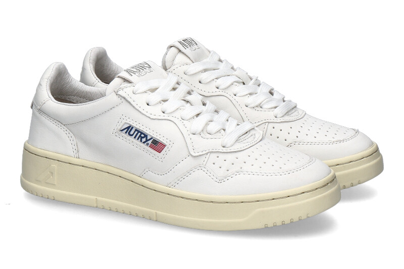 Autry sneaker LOW WOMAN GOAT WHITE